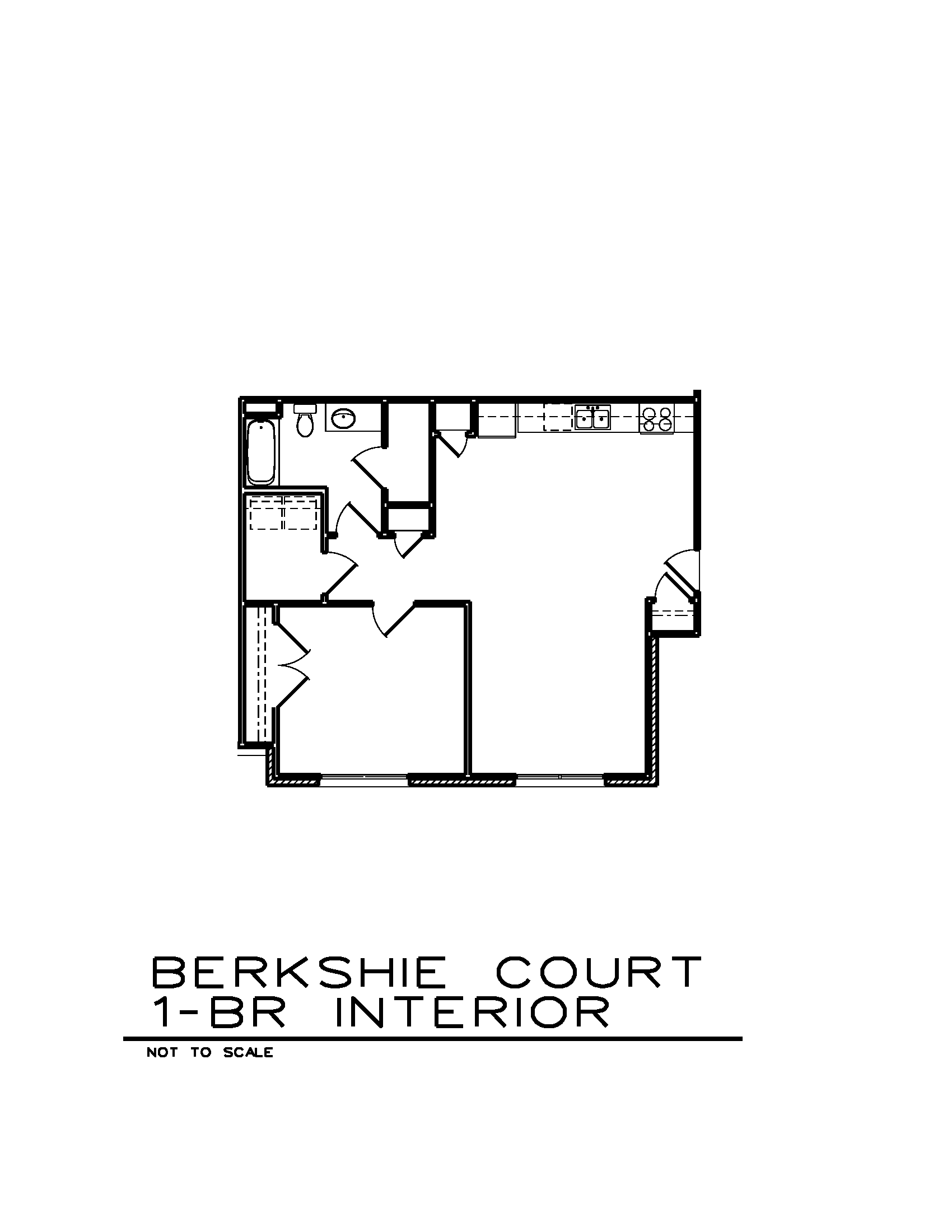 one bedroom